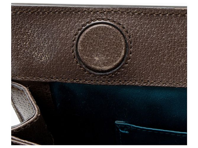 Borsa a spalla media Ophidia GG Supreme di Gucci Marrone Beige - vista 9