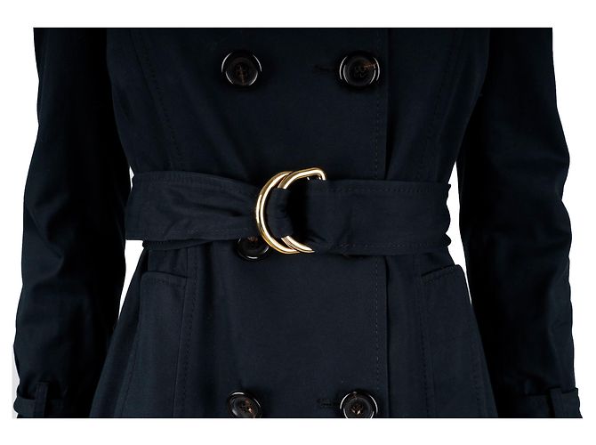 Trench coat Moschino Cheap and Chic con pieghe - anni '10 - vista 4