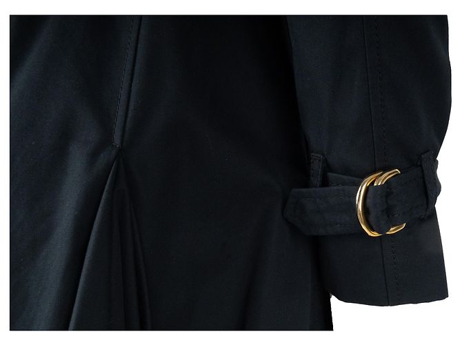 Trench coat Moschino Cheap and Chic con pieghe - anni '10 - vista 5