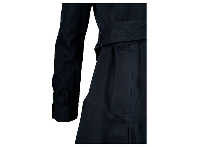 Trench coat Moschino Cheap and Chic con pieghe - anni '10 - vista 7