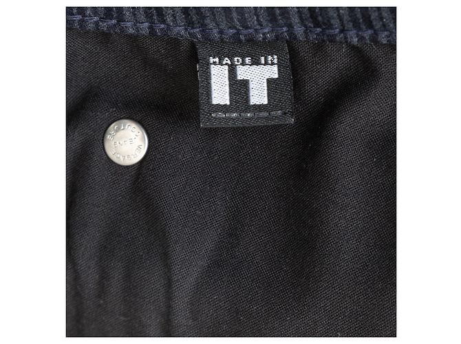 Pantaloni a righe Versace Jeans Couture - Anni 2000 Blu Blu navy - vista 9