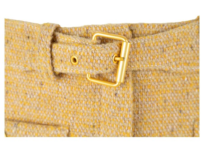 Falda Mini Balenciaga - Años 2000 Amarillo - vista 3