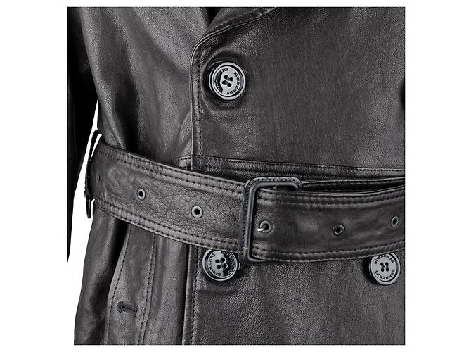 Burberry Lammleder-Trenchcoat - 2000er Schwarz - Ansicht 4