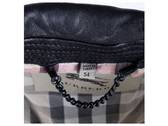 Burberry Lammleder-Trenchcoat - 2000er Schwarz - Ansicht 8