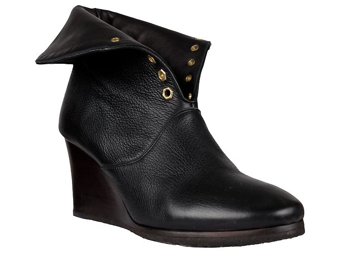 Chloé Stivaletti con occhielli Chloe - Anni '10 Nero - vista 5