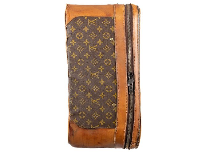 Borsa da viaggio Louis Vuitton Monogram Stratos 60 - Anni '80 Marrone - vista 4