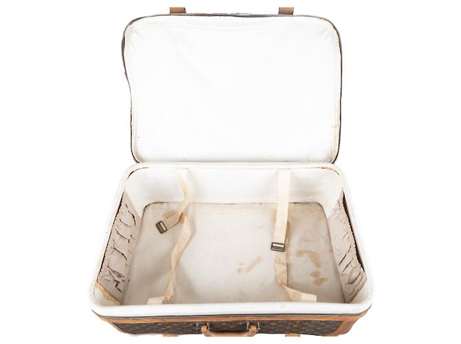 Borsa da viaggio Louis Vuitton Monogram Stratos 60 - Anni '80 Marrone - vista 8