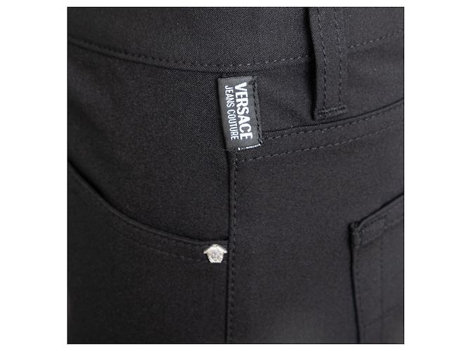 Pantaloni Versace Jeans Couture - Anni 2000 Nero - vista 8