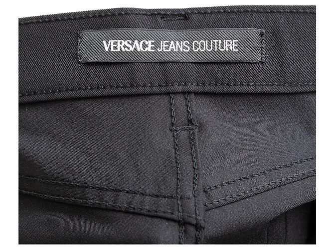 Pantaloni Versace Jeans Couture - Anni 2000 Nero - vista 9