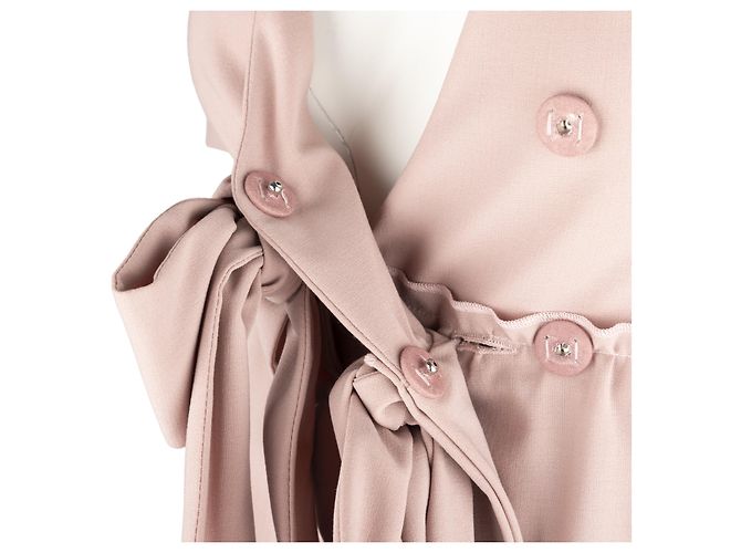 Macacão Sonia Rykiel com laços - Anos 10 Rosa - vista 7