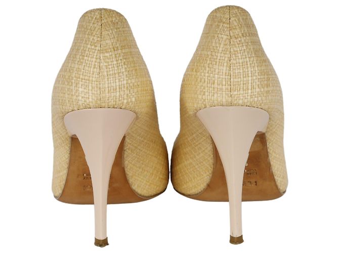 Décolleté asimmetriche con fiocco Fendi - '10s Marrone Beige - vista 3