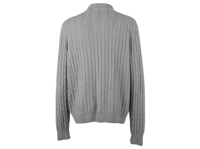 Loro Piana Treccia Mezzocollo Pullover - '10s Grau - Ansicht 2