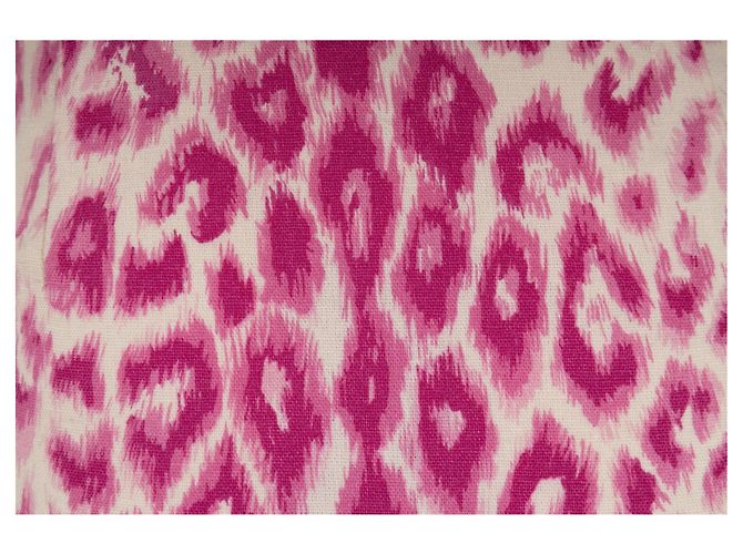 Falda de estampado de leopardo Moschino Cheap and Chic - Años 10 Rosa - vista 3
