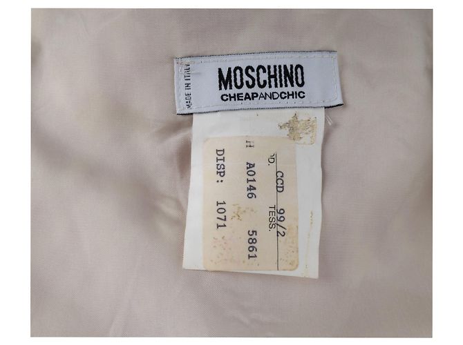 Falda de estampado de leopardo Moschino Cheap and Chic - Años 10 Rosa - vista 4