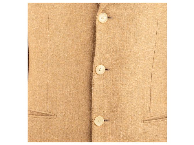 Blazer Camel Gianfranco Ferré - Anni 2000 Marrone - vista 3