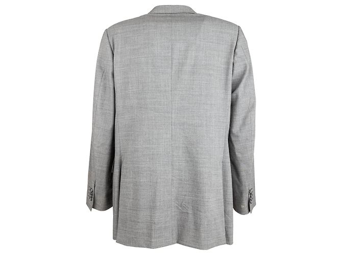 Corneliani Wool Blazer - '00s Grey - vista 2