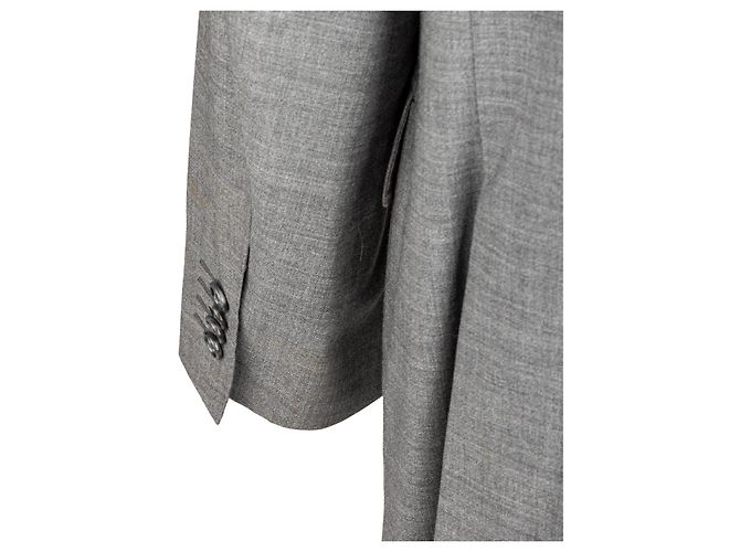 Corneliani Wool Blazer - '00s Grey - vista 5