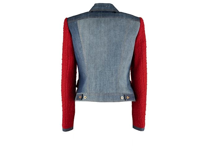 Set in Denim e Lana Dolce & Gabbana - '10s Rosso - vista 4