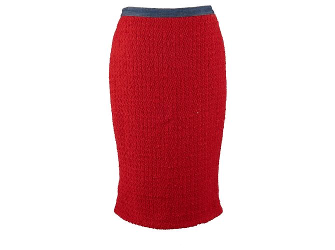 Set in Denim e Lana Dolce & Gabbana - '10s Rosso - vista 5