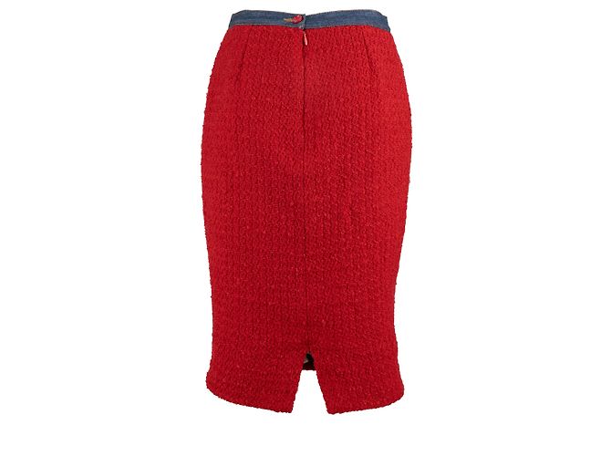 Set in Denim e Lana Dolce & Gabbana - '10s Rosso - vista 6