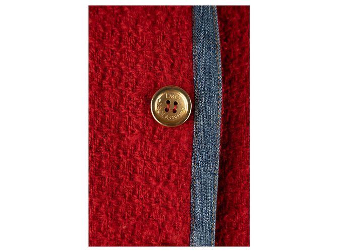 Set in Denim e Lana Dolce & Gabbana - '10s Rosso - vista 8