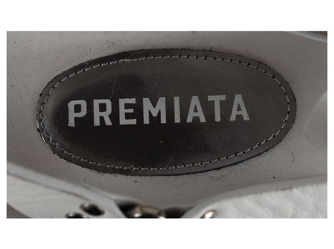 Autre Marque Sandali con cinturino borchiato Premiata - '10s Bianco - vista 5