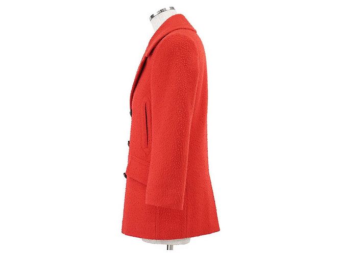 Abrigo de lana Gucci Roja - vista 12