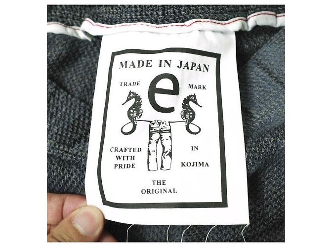 Autre Marque PANTALONES DE ALGODÓN FÁCILES HONEYCOMB Azul - vista 10