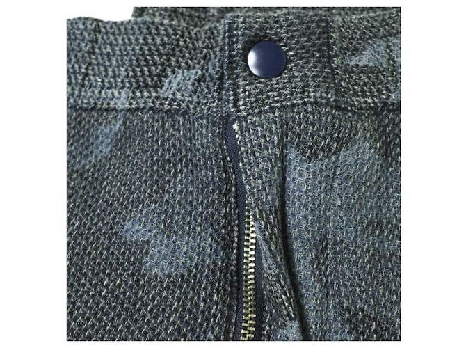 Autre Marque PANTALONES DE ALGODÓN FÁCILES HONEYCOMB Azul - vista 5