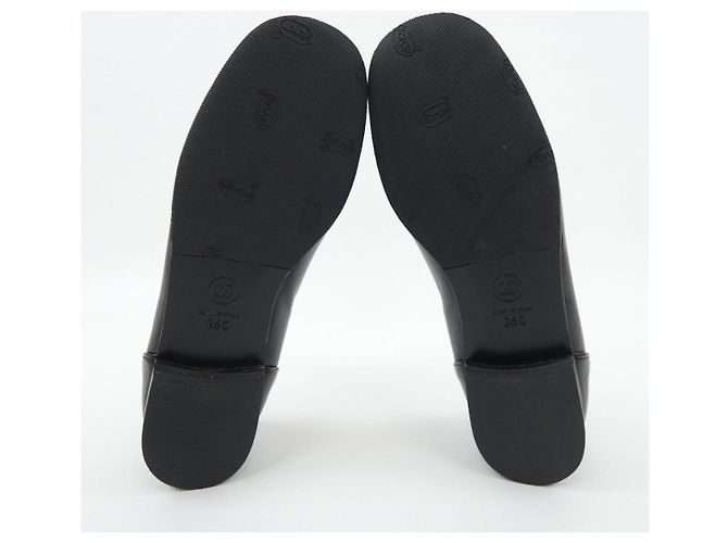 Chanel Lederschuhe Schwarz - Ansicht 4