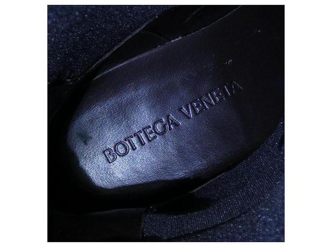 Bottega Veneta Lederstiefel Braun Schwarz - Ansicht 6