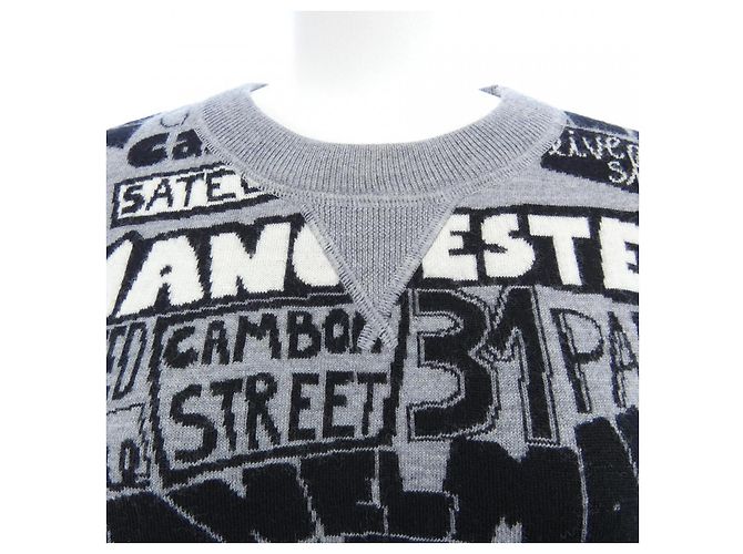 Top de punto Chanel Gris - vista 6