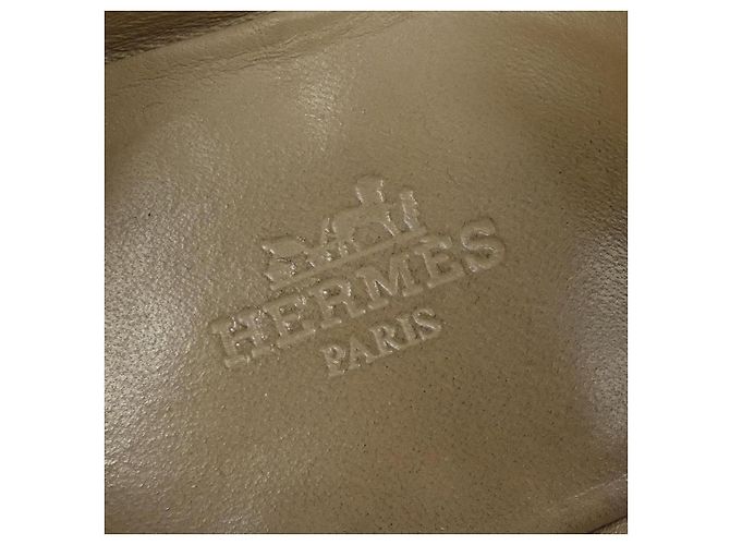 Hermès Paris Chevre Schuhe Schwarz - Ansicht 8