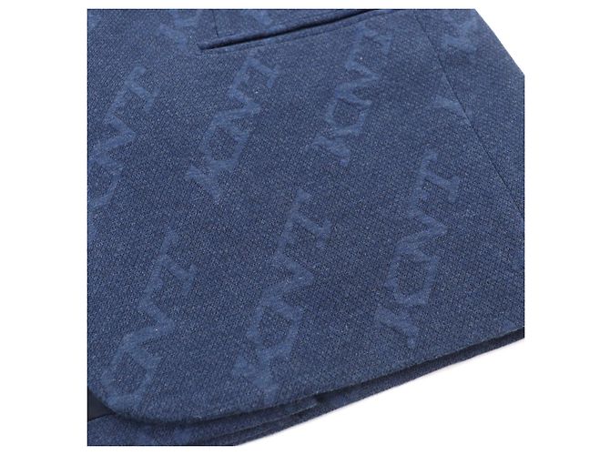 Autre Marque Chaqueta a medida con estampado de logo Kiton en toda la superficie - vista 7