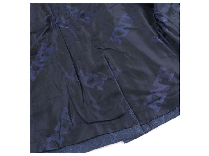 Autre Marque Chaqueta a medida con estampado de logo Kiton en toda la superficie - vista 8