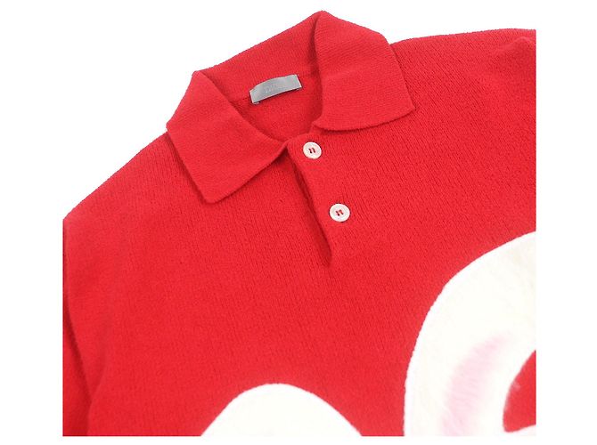 Camisa Polo Dior×ERL de Algodón Roja - vista 2
