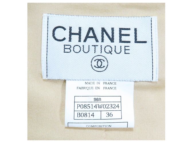 Timeless Wollanzug Chanel BOUTIQUE Gelb - Ansicht 13