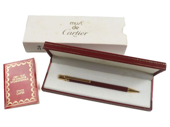 Bolígrafo Cartier Trinity Castaño - vista 2
