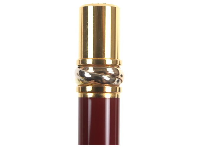 Bolígrafo Cartier Trinity Castaño - vista 8