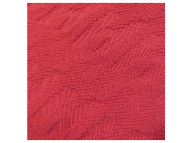 Cárdigan de lana con motivo H de Hermès Roja - vista 5