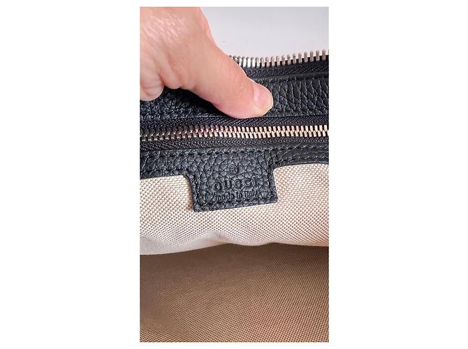 Borsa a tracolla media in pelle Jumbo GG di Gucci Nero - vista 12