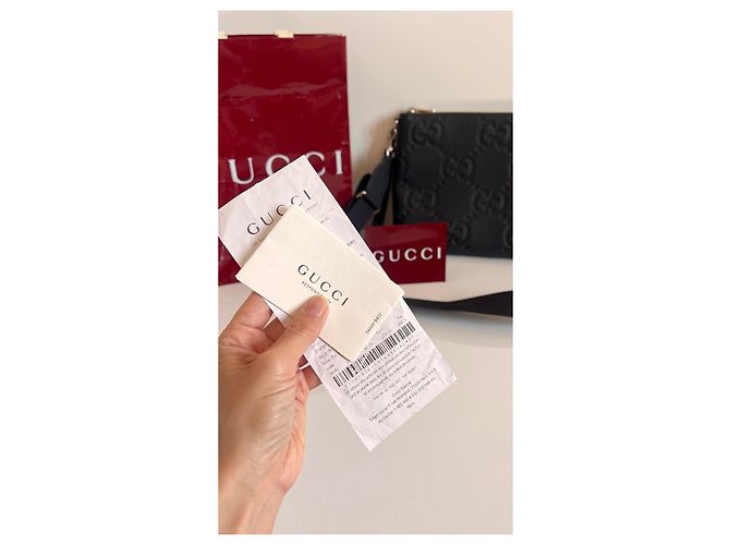 Borsa a tracolla media in pelle Jumbo GG di Gucci Nero - vista 17