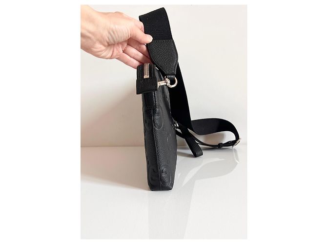 Borsa a tracolla media in pelle Jumbo GG di Gucci Nero - vista 4
