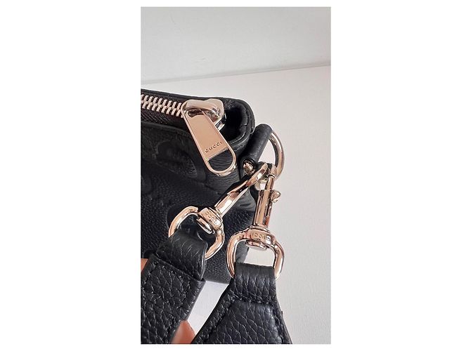 Borsa a tracolla media in pelle Jumbo GG di Gucci Nero - vista 9