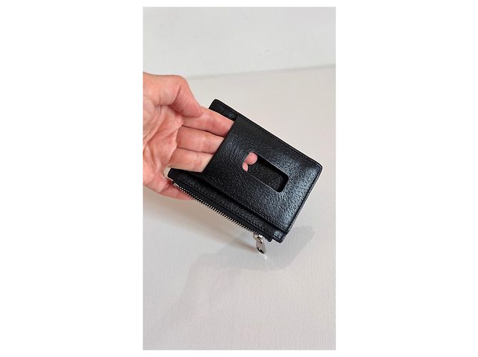 Gucci leather wallet for men Black - view 10