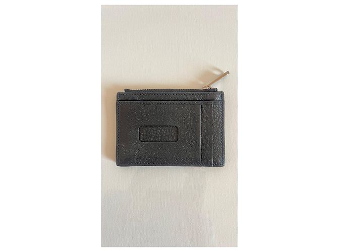 Gucci leather wallet for men Black - view 2