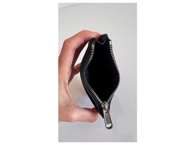 Gucci leather wallet for men Black - view 6