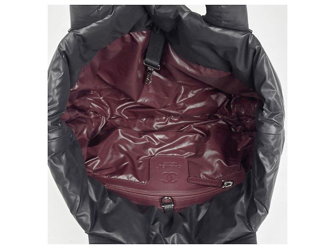 Borsa Tote Piccola Coco Cocoon di Chanel Nero - vista 7