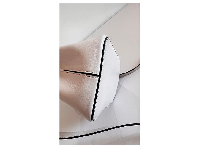 Borsa a secchiello VLOGO Valentino Garavani Bianco - vista 12