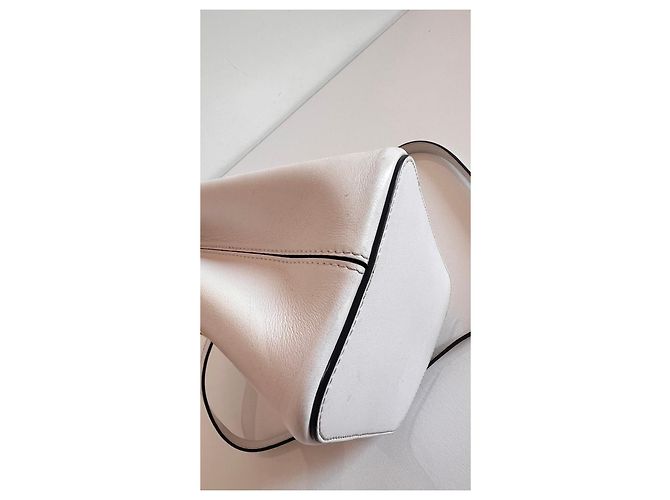 Borsa a secchiello VLOGO Valentino Garavani Bianco - vista 13
